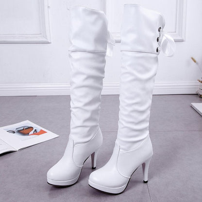 New all-match high heel women over the knee boots Ooho