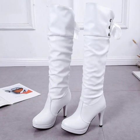 New all-match high heel women over the knee boots Ooho