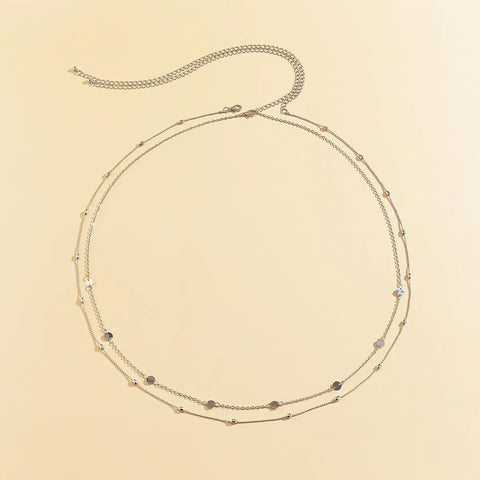 Belly Chain Sexy Body Coin Waist Female Suit For Women Snake Bone Double Layers Jewelry Decor Bra Bikini Beach Harness Jewelry Ooho