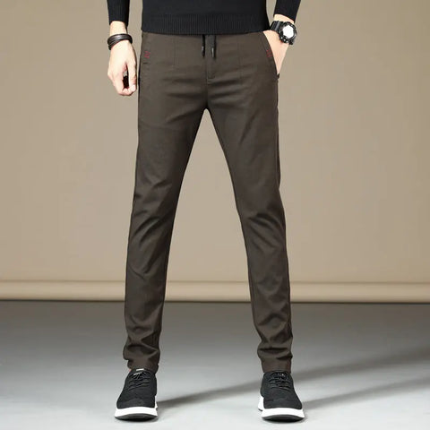 Casual pants men trendy wild youth casual pants Ooho