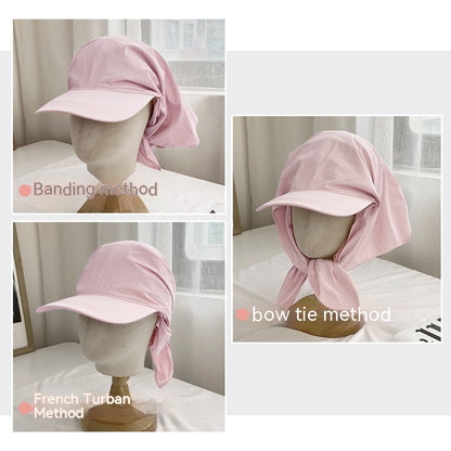 Niche Sweet Sun Protection Strap Sun Protection Sun Hat Ooho