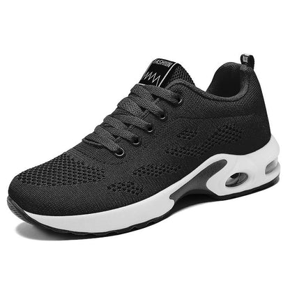 New Casual Air Cushion Running Breathable Soft Sole Sports Shoes For Women Ooho