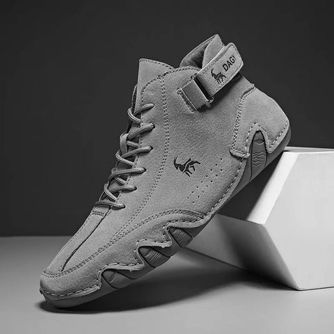 Male Ram Shoes High Cotton-padded Shoes Casual Fleece-lined Ooho 