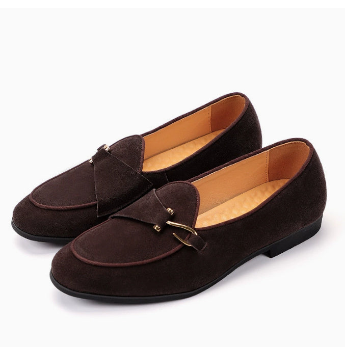Summer Casual Men Loafers Leather Shoes Ooho