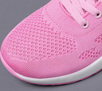 New Casual Air Cushion Running Breathable Soft Sole Sports Shoes For Women Ooho