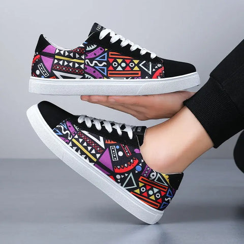 Plus Size Sneakers Students' Casual Skate Shoes Ooho 