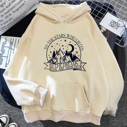 Acotar Hoodies Women Japanese Gothic Aesthetic Hood Female Ooho