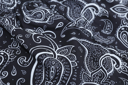 Fashion Paisley Full Printed Shorts Men Ooho