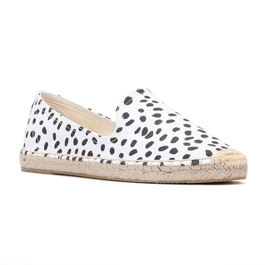 Canvas espadrilles flat shoes Ooho