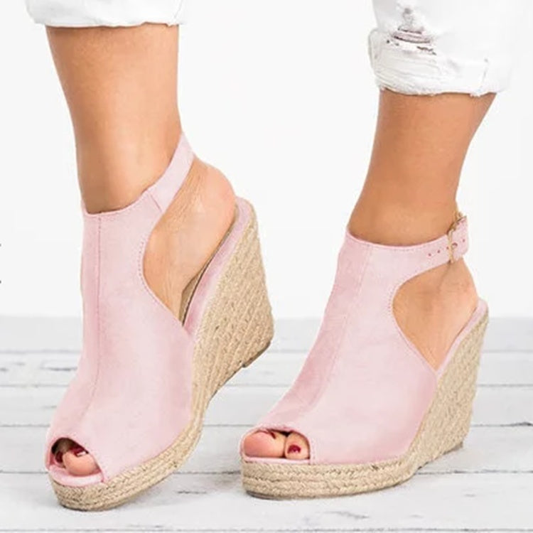 Fashion Women Platform Sandals Peep Toe Spartan Sandals Women Summer Wedges High Heel Shoes Ooho