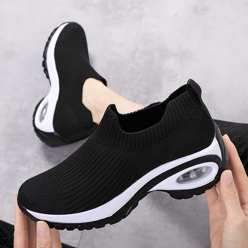 Sneakers Women Air Cushion Mesh Breathable Running Sports Shoes Ooho