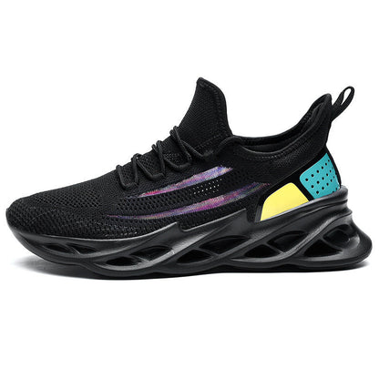 Flying Woven Casual Sports Shoes All-Match White Shoes Tide Shoes Ooho