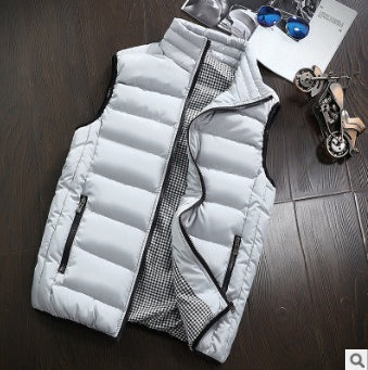 Men's vest fashion slim cotton vest men new men's cotton vest Ooho