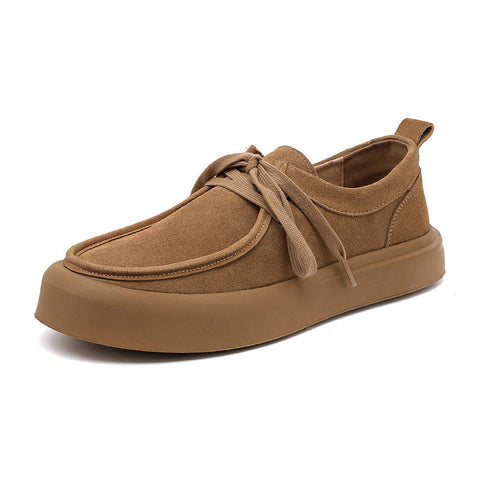 Fashion Suede Casual Low-top Sneakers Ooho
