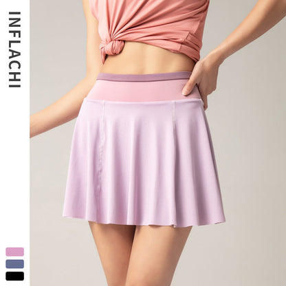 Women’s Quick-Dry Sports Culottes | Lightweight Athletic Skirt Shorts Ooho