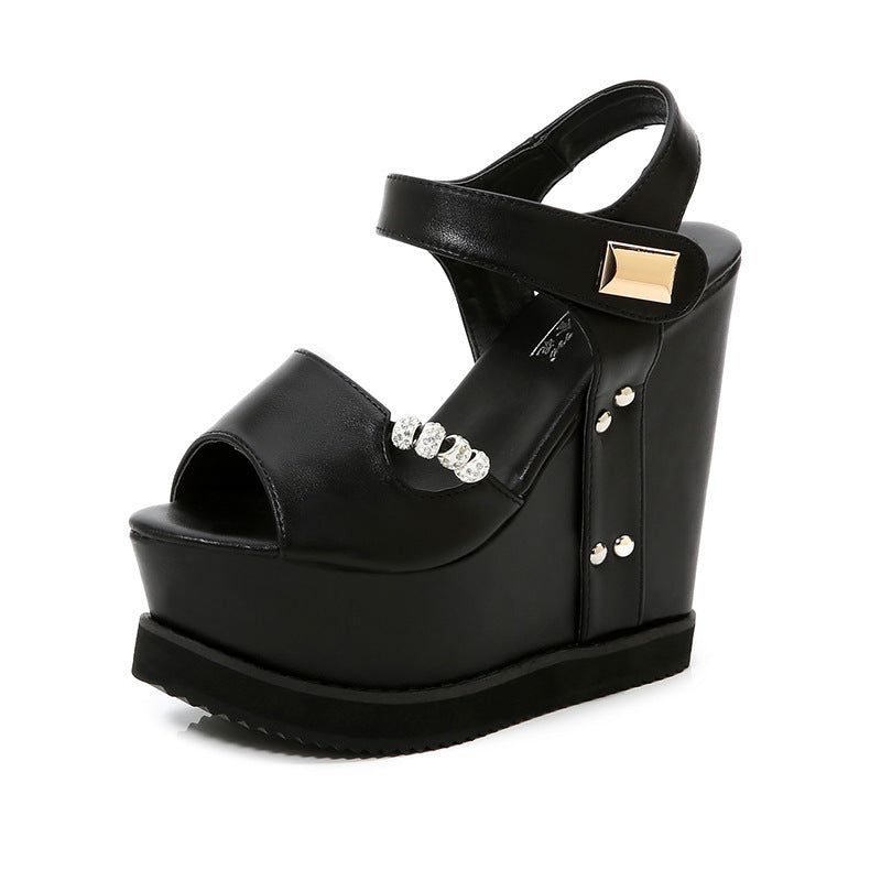 Platform Wedge Sandals Ooho