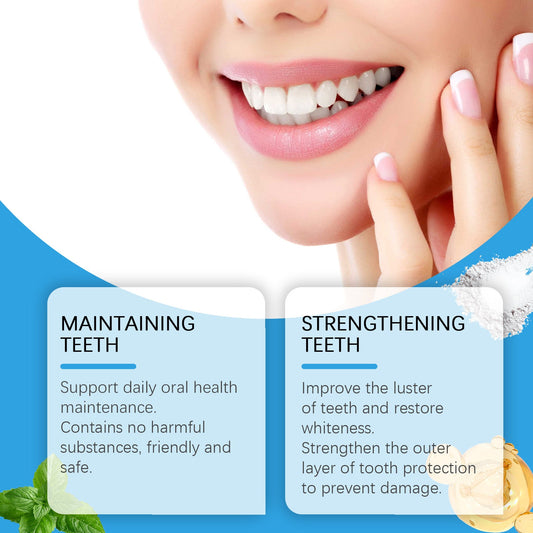 Oral Cleaning Care Teeth Clean Odor Toothpowder Ooho