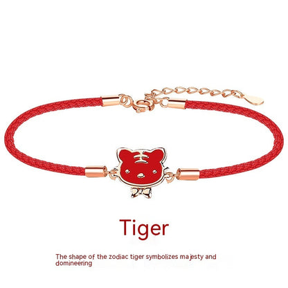 Zodiac Red Rope Bracelet For Women Ooho