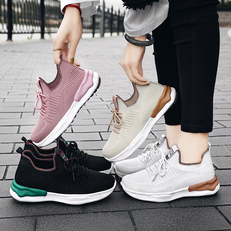 Sports Shoes For Casual Women Breathable Running Ooho