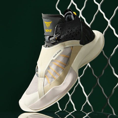 Autumn And Winter High Top Velcro Thick Soled Basketball Shoes For Men Ooho