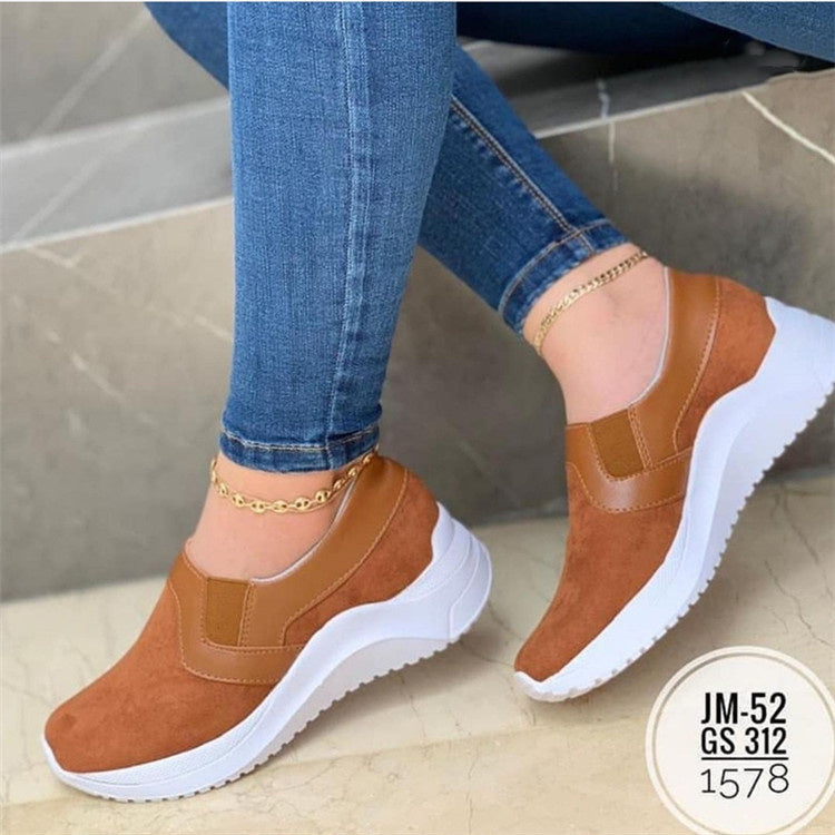 Flat Sneakers Women Breathable Walking Shoes Ooho