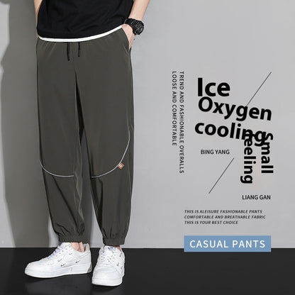 Men's Pants Tappered Casual Pants Men Trousers Sweatpants Ooho