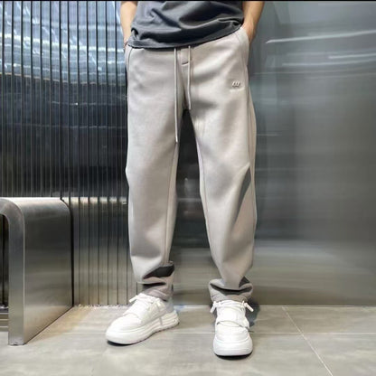Loose Straight Track Sweatpants Casual Long Pants Men Ooho