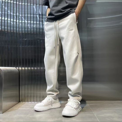 Loose Straight Track Sweatpants Casual Long Pants Men Ooho