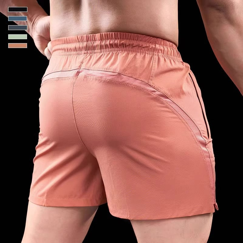 Summer Thin Breathable Running Shorts Men