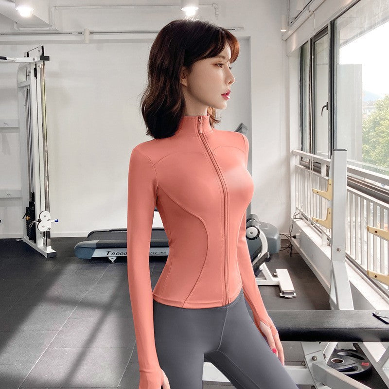 Women’s Summer Sun Protection Yoga Jacket – Lightweight Sports Coat for Outdoor Fitness Ooho