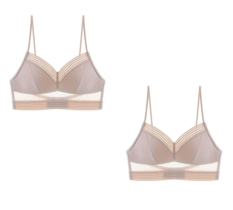 Backless Bra Invisible Bralette Thin Lace Wedding Bras Low Back Underwear Push Up Brassiere Women Seamless Lingerie Sexy BH Top Ooho