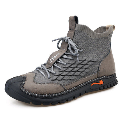 Sewing Tooling Shoes Outdoor Driving Hiking Shoes Men Ooho