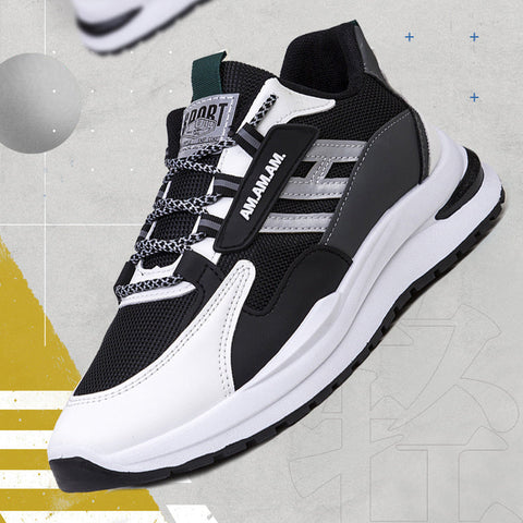 Men Sneakers White Sports Shoes Running Walking Ooho