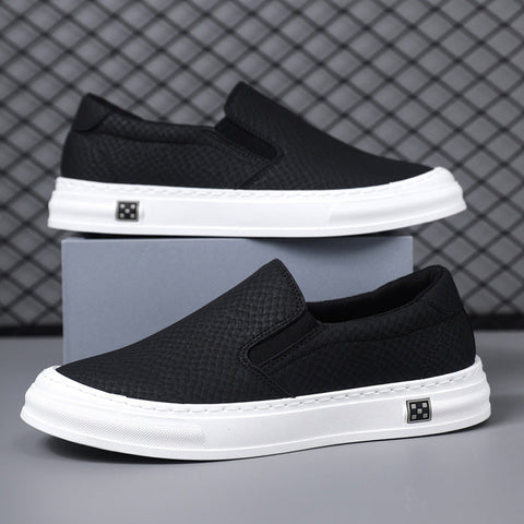 Men's Shoes Low-top Slip-on Slip-on Sneakers Ooho