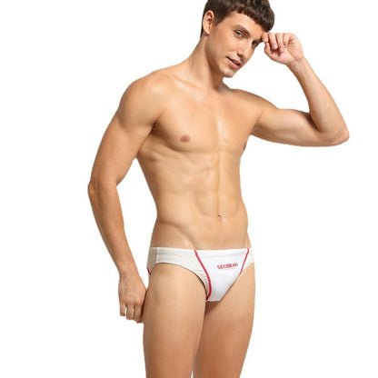 Color Matching Men Swimming Briefs Ooho