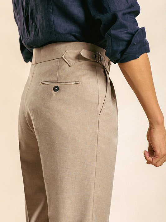 Dress Pants Paris Buckle Pendant Feeling For Men Ooho