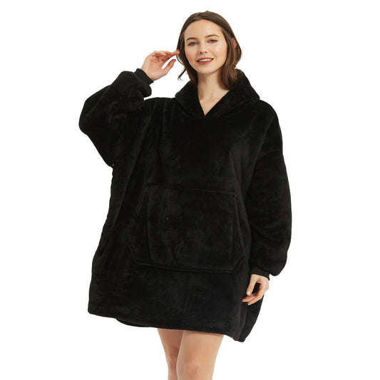Men And Women Couples Paragraph Fleece Loungewear Robe Ooho