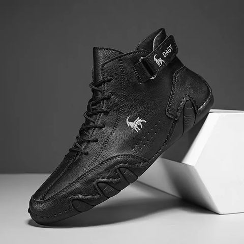 Male Ram Shoes High Cotton-padded Shoes Casual Fleece-lined Ooho 