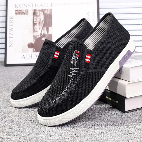 Spring Old Beijing Non-slip Casual Tendon Bottom Skate Shoes Breathable Canvas Ooho 