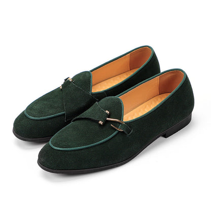 Summer Casual Men Loafers Leather Shoes Ooho