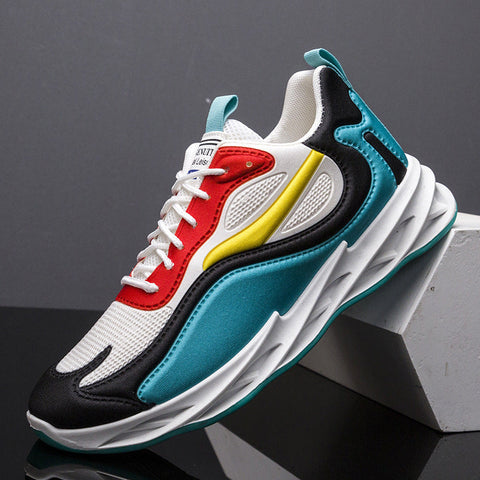 Fashion Running Walking Sports Shoes Non Slip Sneakers Men Ooho