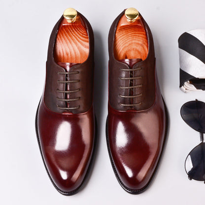 Vintage British Business Mens Formal Leather Shoes Ooho