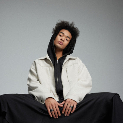 Fashion Bomber Jacket American Men Ooho