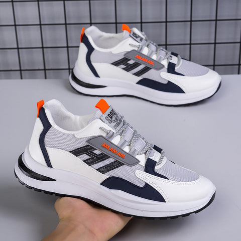 Men Sneakers White Sports Shoes Running Walking Ooho
