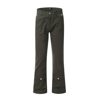 Fashion Slightly Flared Casual Pants Men Ooho
