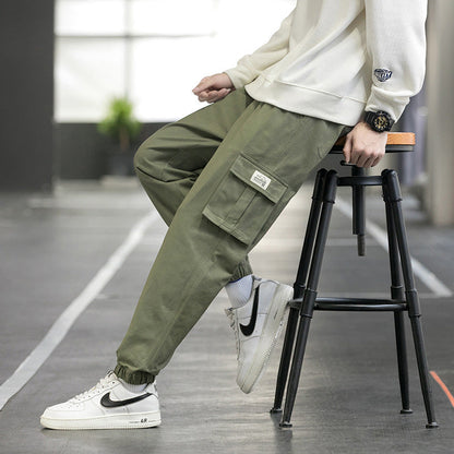 Cargo Pants Men Streetwear Joggers Casual Sweatpants Techwear Army Trousers Ooho