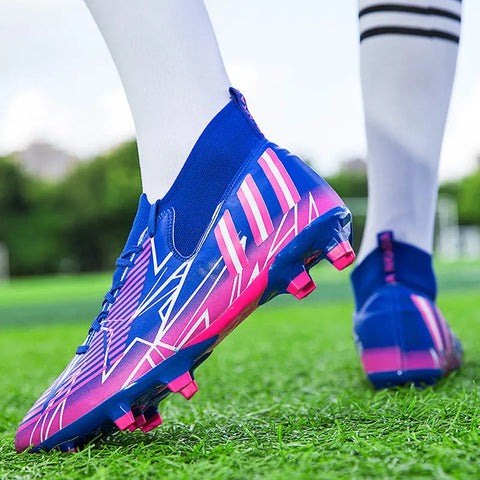 Male Teenager Student Competition Training Soccer Shoes Ooho 