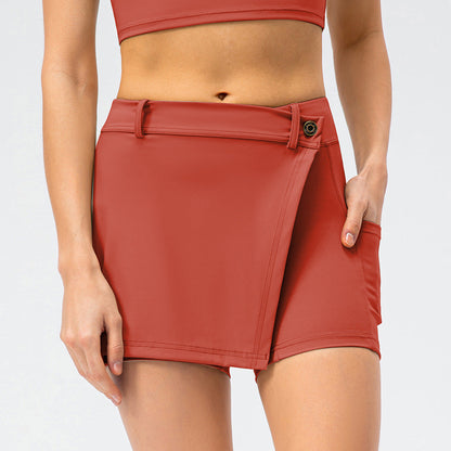 Spring Summer Women’s Sports Culottes | Lightweight Quick-Dry Active Skorts Ooho