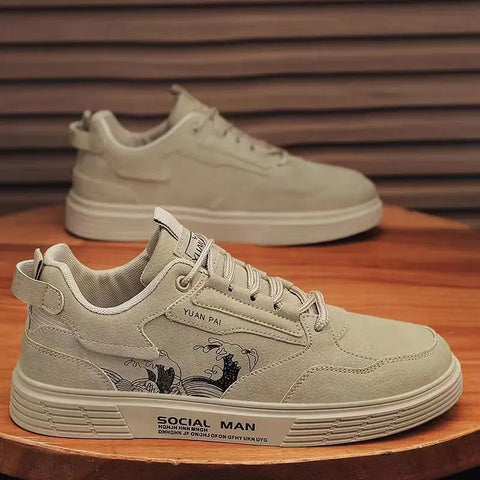 Men's Autumn Casual Sports Skate Shoes Ooho 