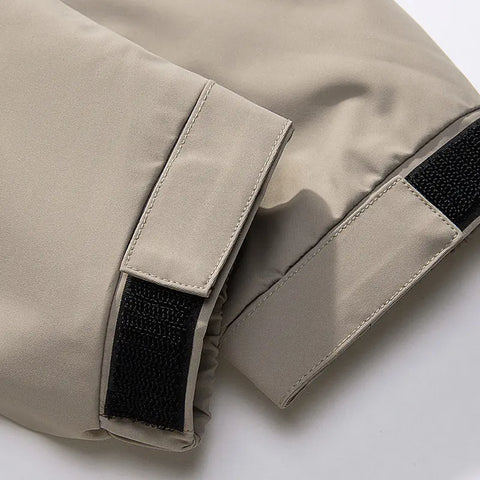 Fashion Colorblock Shell Jacket Men Ooho